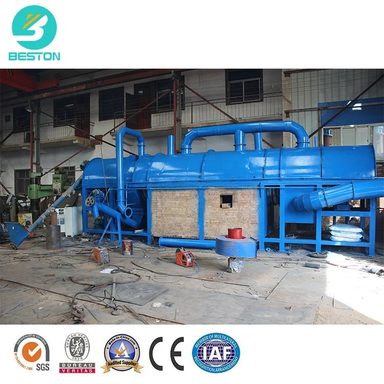 Beston Group 4.5-5t/H biomass carbonization furnace corn straw making charcoal machine