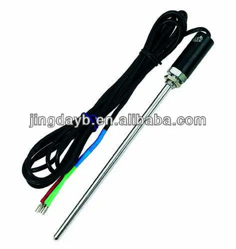 Manufacturer WZP-187 Resistive thermal resistance temperature sensor probe Pt100 Probe type platinum RTD