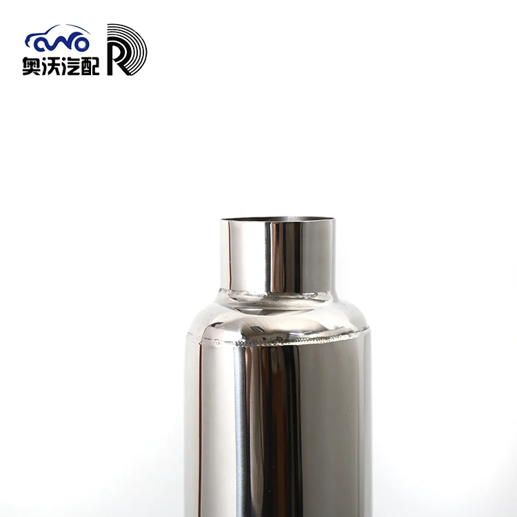 
Wholesale custom high performance 201/304 stainless steel 63mm auto car exhaust muffler 