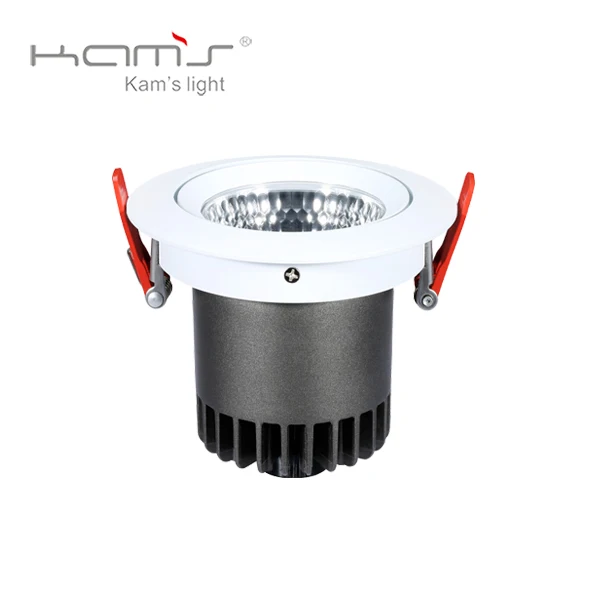 2700K warm white DALI dimmable LED recessed downlight ceiling downlight cri90 cob spot light