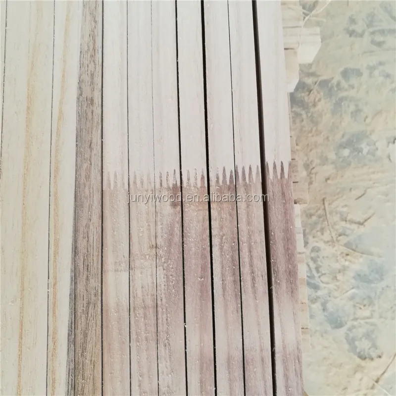 hot sale paulownia wood strips /wood sticks manufacturer