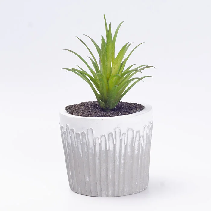 Home Decoration Use and Yes Handmade cement candle jar & holder