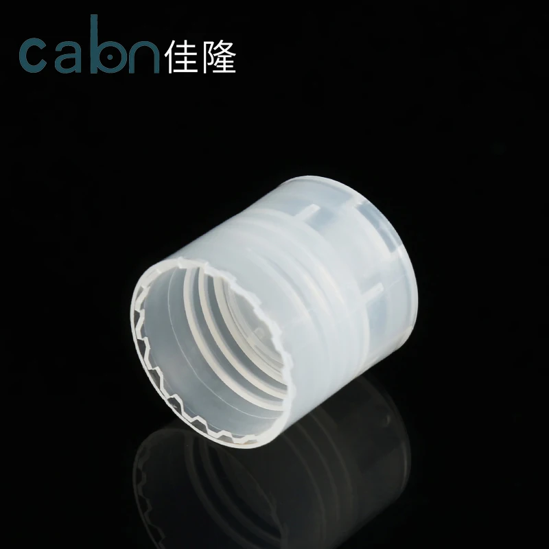 Cheap price cosmetic bottle head screw press plastic disc top cap 18/410 20/410 20/415 24/410