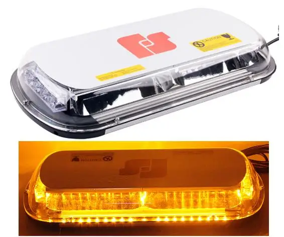 Ultra bright 3 watt magnet mount towing recovery truck led strobe beacon led mini lightbar heavy duty car flash strobe beacon