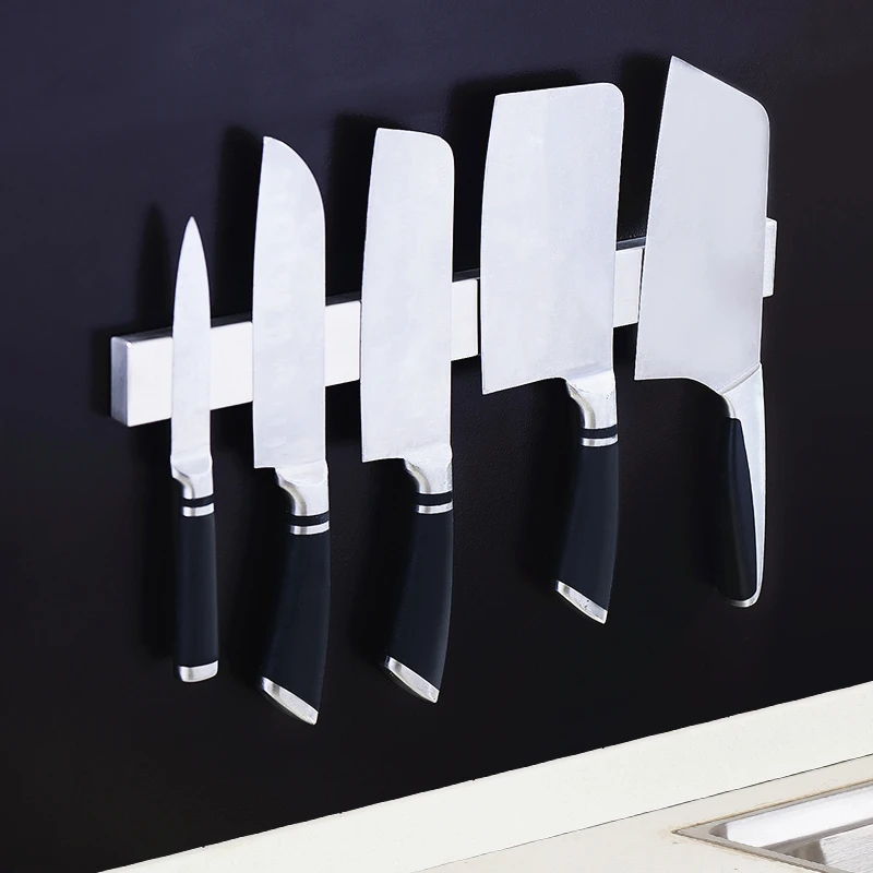 High-quality  magnetic kitchen knife block With bottom plate