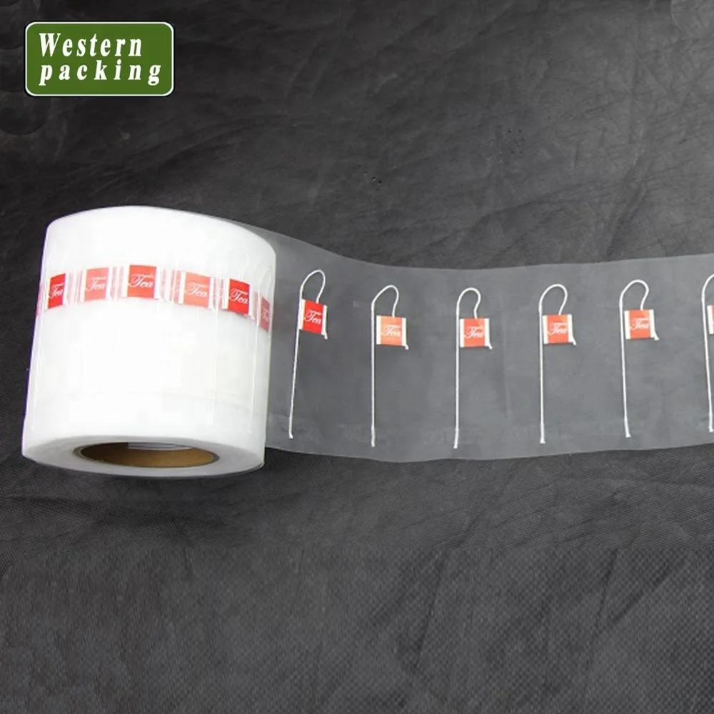 Food grade empty nylon mesh pyramid tea bag roll