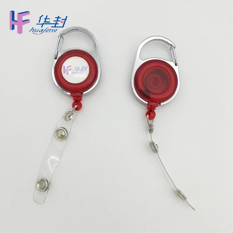 Мульти-образный дизайн-Красного цвета крокодил выдвижной пластиковый бейдж reel