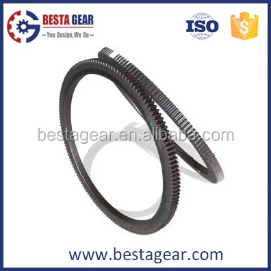 Gear ring for cement mixer