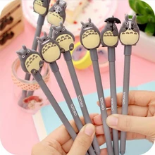 New 0.5mm Kawaii Cartoon Totoro Gel pens Cute Creative Stationery For Students School Supplies Free Shipping