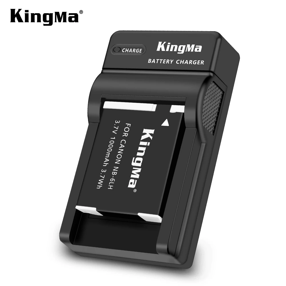 Kingma New Arrival Battery Kit (one pack) NB-6LH Battery With Portable Micro USB Charger For Canon SX610 SX710 SX240