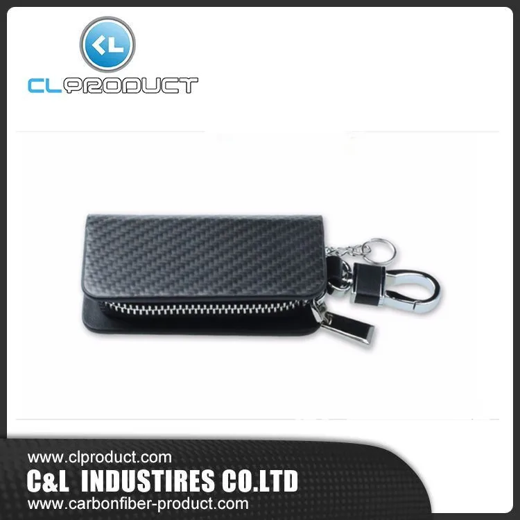 3K Matt Carbon Fiber Key Wallet