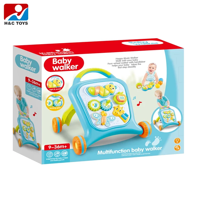 Multifunction toddler music car baby walker for tall baby HC405375