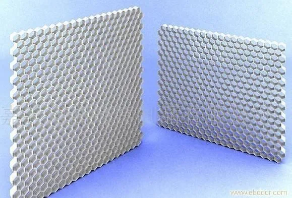 unexpanded slices fireproof Foil aluminum honeycomb core for doors, ceiling ,wall panels