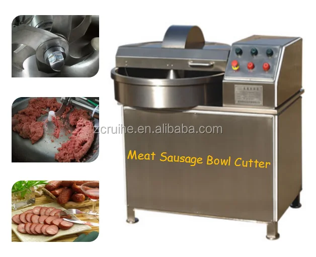 ZB-20 high speed meat bowl cutter/small meat cutting and blending machine