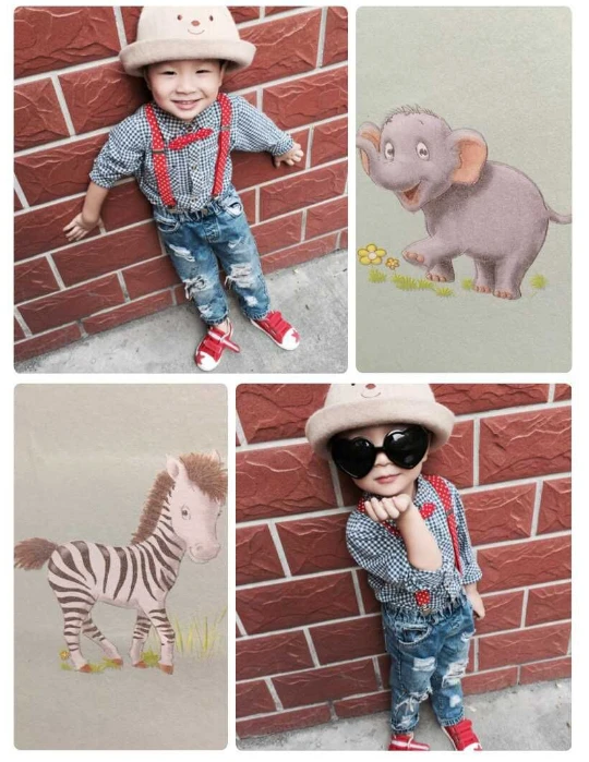 Children Suspenders Baby Boys And Girls Suspenders Clip-on Y-Back Braces Elastic Kids Suspenders