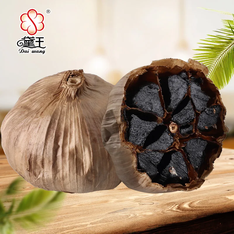 Garlic suppliers High in antioxidants Multiple cloves black garlic