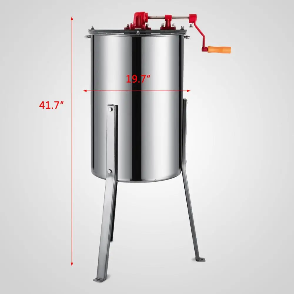 
Agriculture Equipment Beehive 3 frames Manual Honey Extractor Centrifuge for Honey 