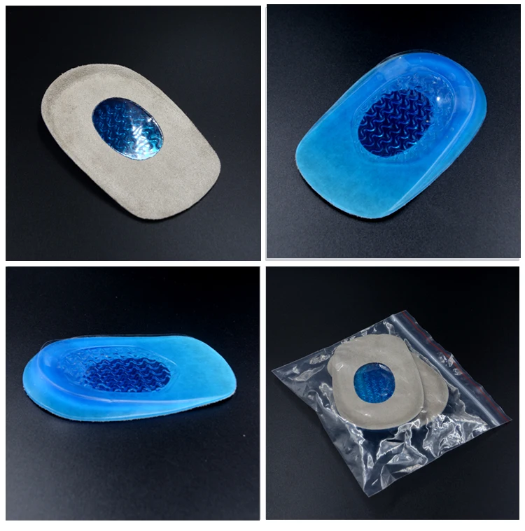Ready To Ship Shock Absorption Gel Heel Pads For Heel Pain
