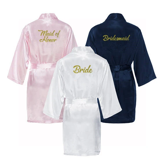 
C&Fung Maid of Honor bridesmaid robes personalized matching robes  (60765973379)