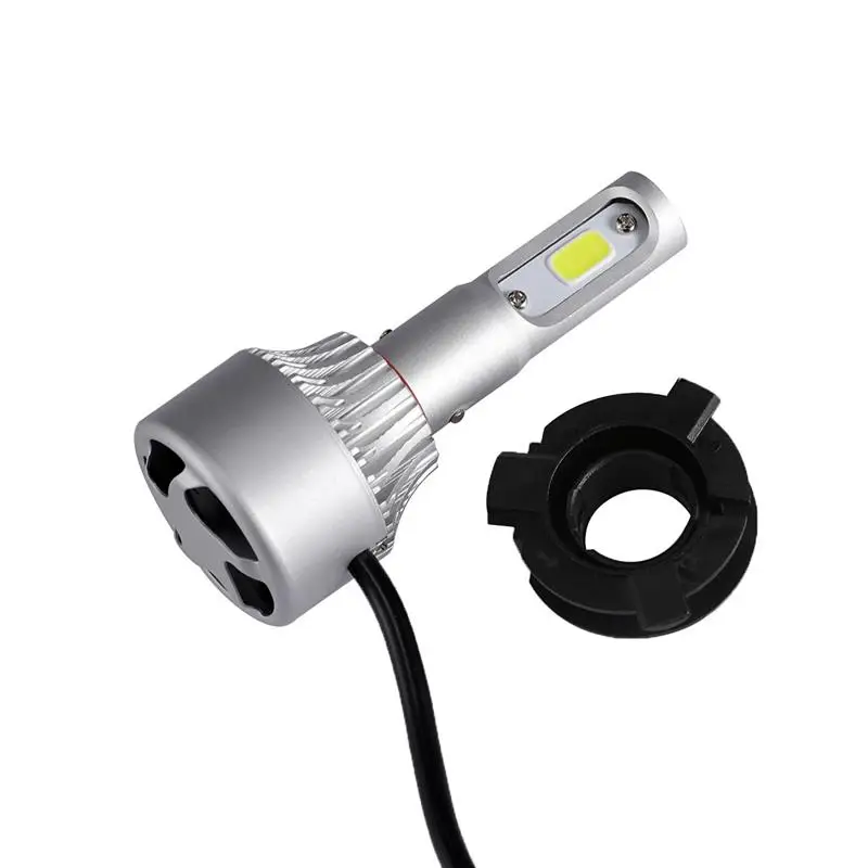 
car wireless H7 Led Headlight Bulbs lamp Black Plastic Adapter Holders For Hyundai/Skoda/Kia/Nissan 