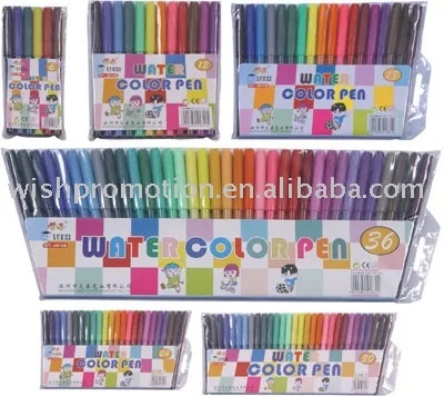 Water Color Pen fabric color pen felt pen