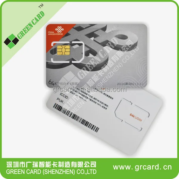 
4G LTE Color USIM Card With Comp 128-1,Comp 128-2,Comp 128-3,Milenage 
