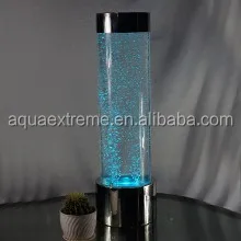 Led decoration water bubble table top column Aquaextreme