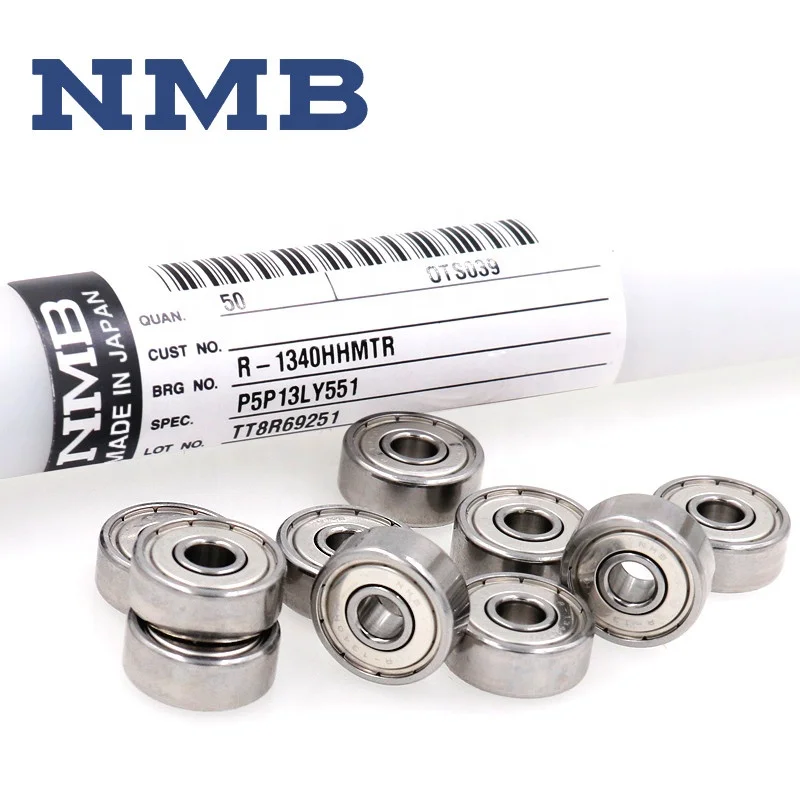 9x3x4mm NMB Deep Goove Ball  Miniature Bearing MR93ZZ
