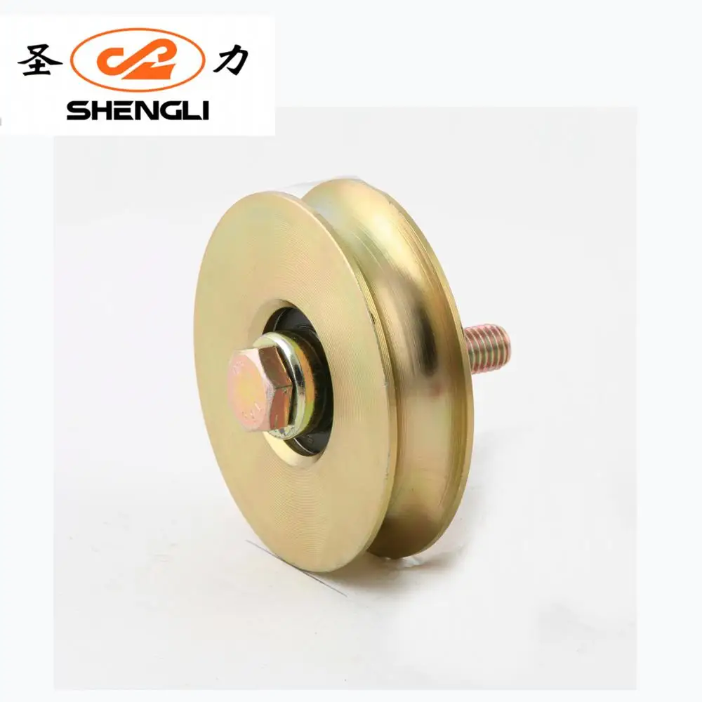 80mmDoor Window Steel Wheel U/V/Y Groove Sliding gate pulleys With Single Bearings