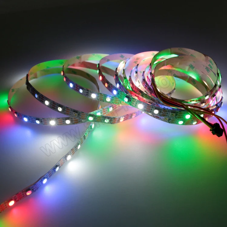 5V SK6812 60Leds RGBW Magic Pixel LED Tape Full Color Changing Addressable Digital Led Strip Light