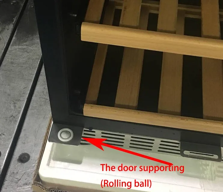 CICO SF-18S 18bottles Compressor Wine Cooler Refrigerator Black Gas Stainless Steel Door Electronic Temperature Freestanding 100