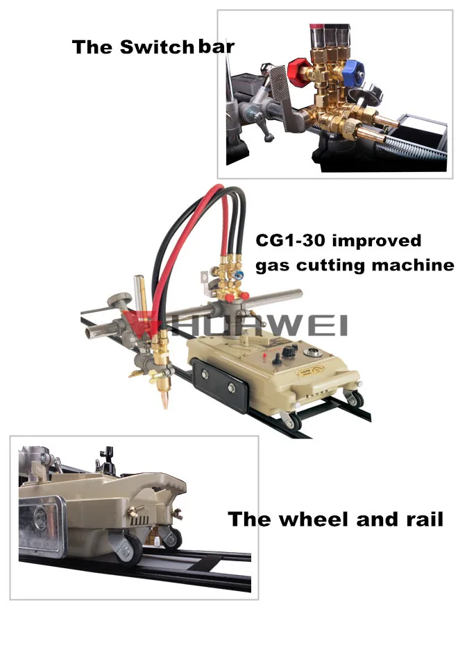 Metal Cutting Machine Cutter CG1-30 Chinese Huawei China Most Popular Model in Market