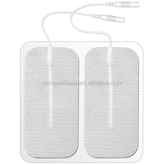 Wired Self-Adhesive Electrodes Premium Replacement Pads for TENS Units