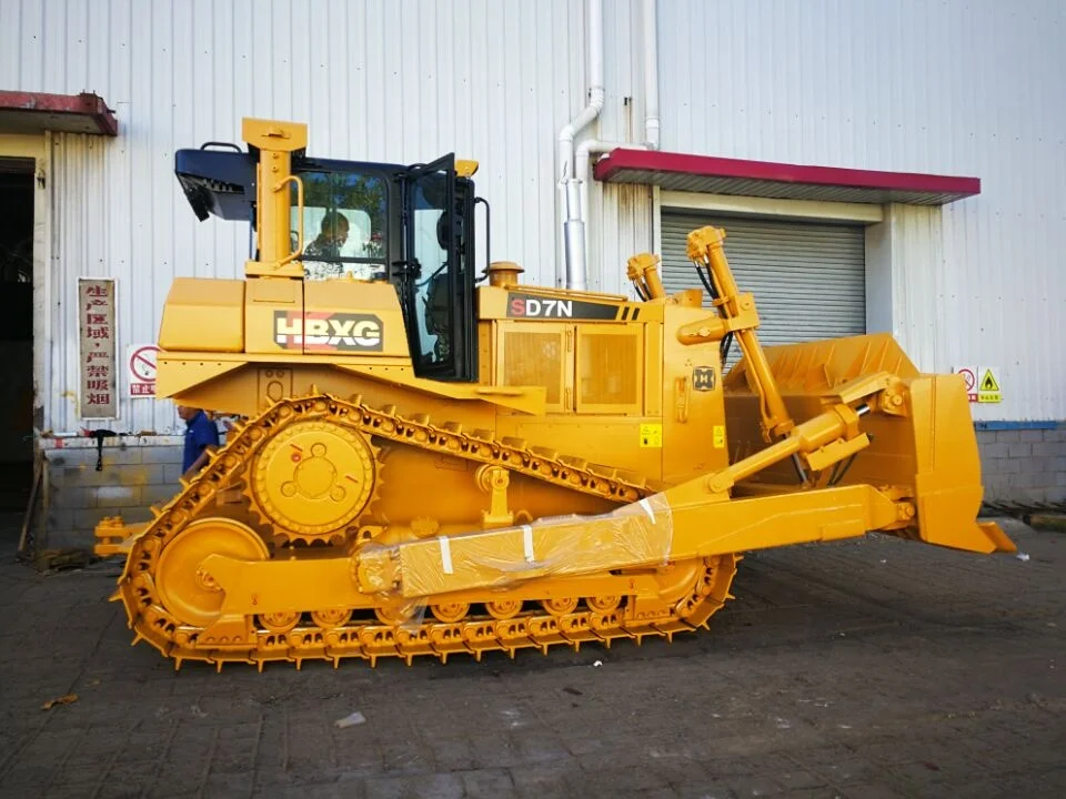 
Chinese Hydraulic Bulldozer 230hp Crawler Bulldozer 8.4m3 Dozer HBXG Brand New SD7 