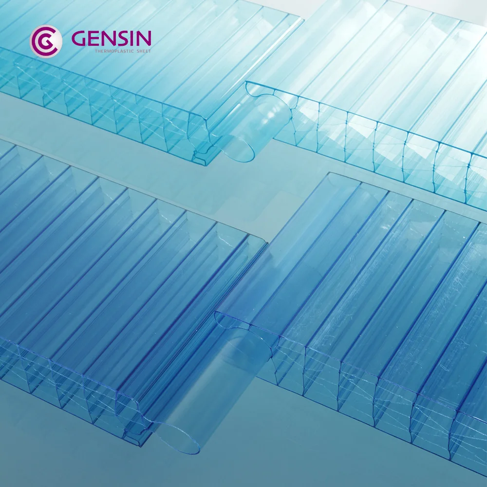 GENSIN building elements 500mm wide colored 40mm thick pc panels