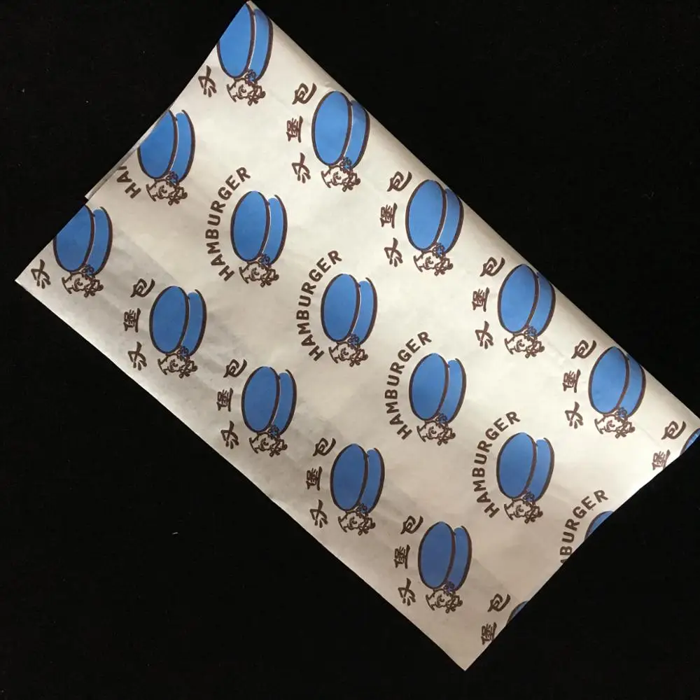 
38gsm Wrapping Paper Burger Bakery Baking Paper 