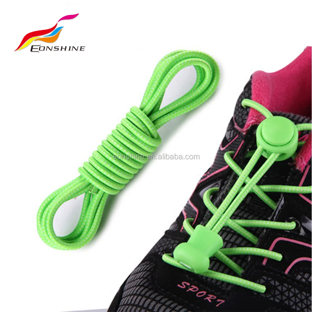 Новый продукт Банджи шнур замок эластичные детские шнурки