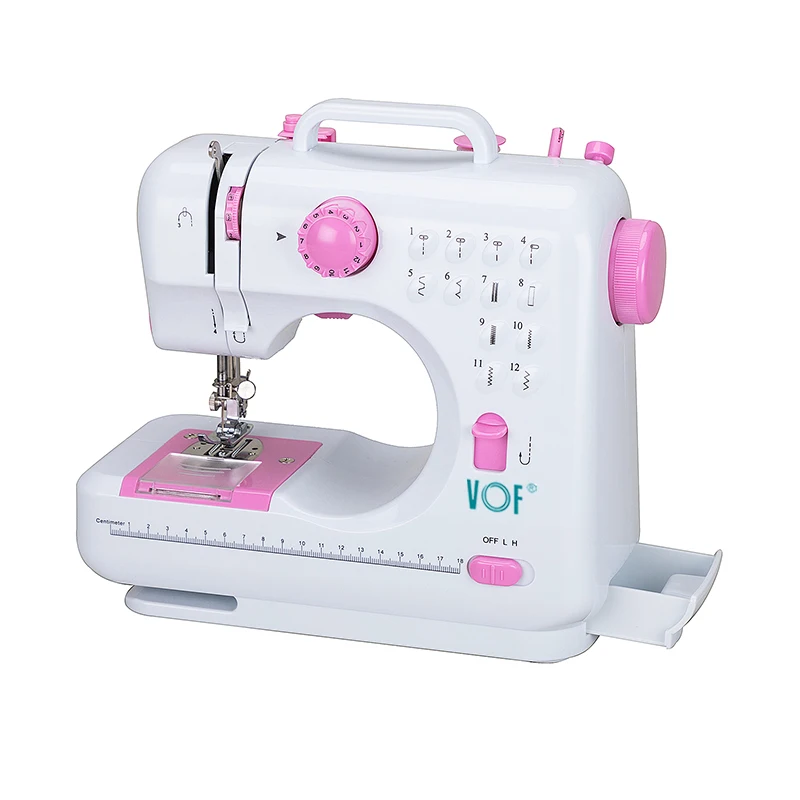 VOF FHSM-505 automatic mini home machine a coudre sewing machine with foot pedal