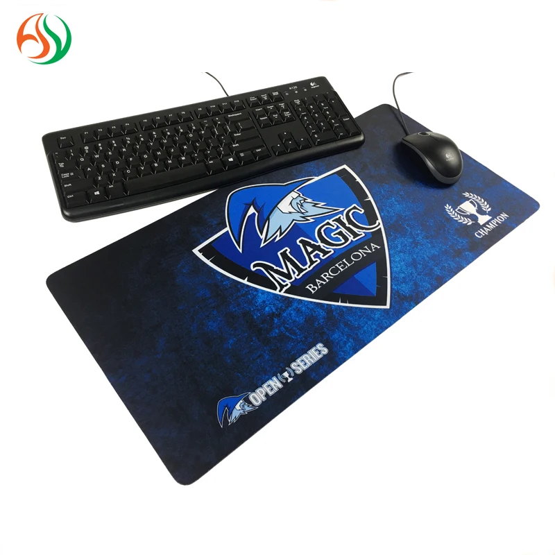 Оптовая продажа, высокое качество, недорогой роскошный персонализированный водонепроницаемый толстый игровой коврик для клавиатуры и мыши