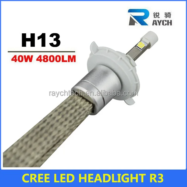 2015 новые R3 из светодиодов лампы 6500 К 4800lm привет низкий луч h13 автомобиля из светодиодов фар