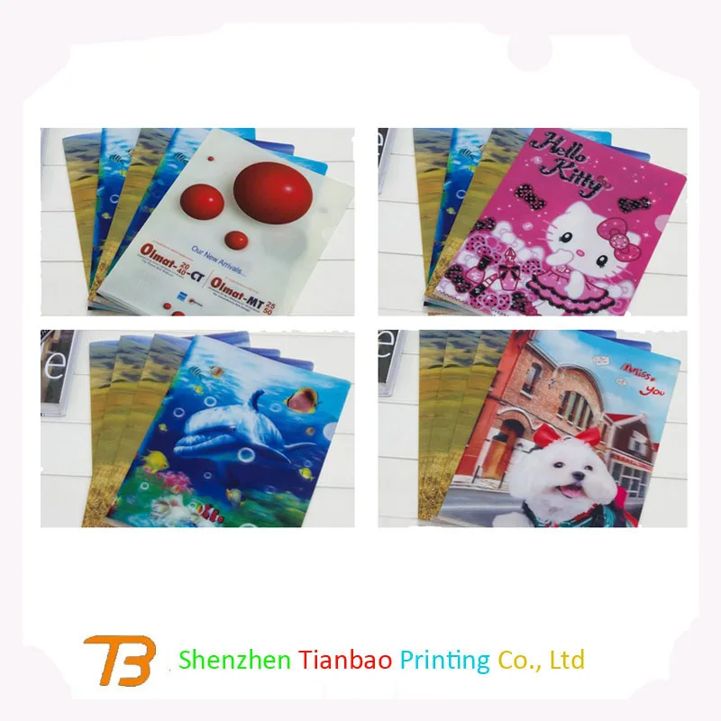 2017 HOT Sale 3D Lenticular Card,Poster,3D Lenticular cards Printing