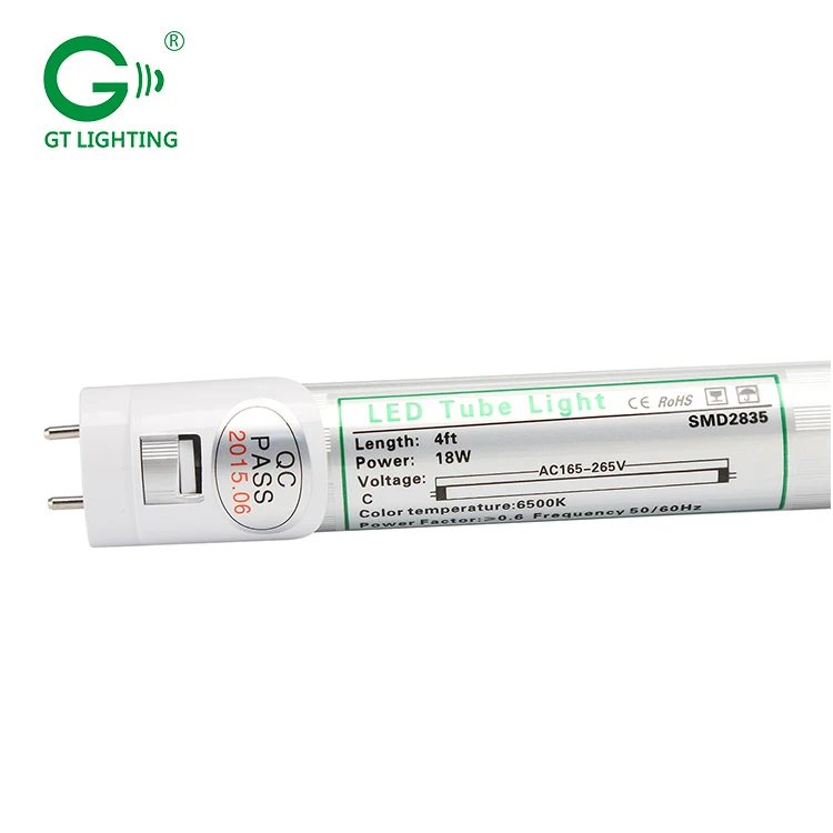 
Factory direct sell dimmable emergency light T8 1.2m 4ft led tube light 