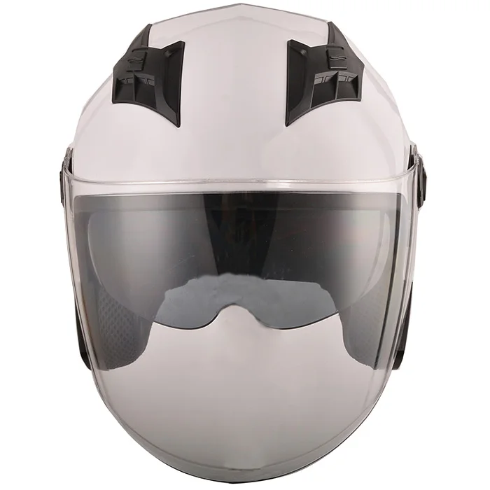
Amiti High Quality ABS Material Open Face Motorcycle Helmet with double visor 