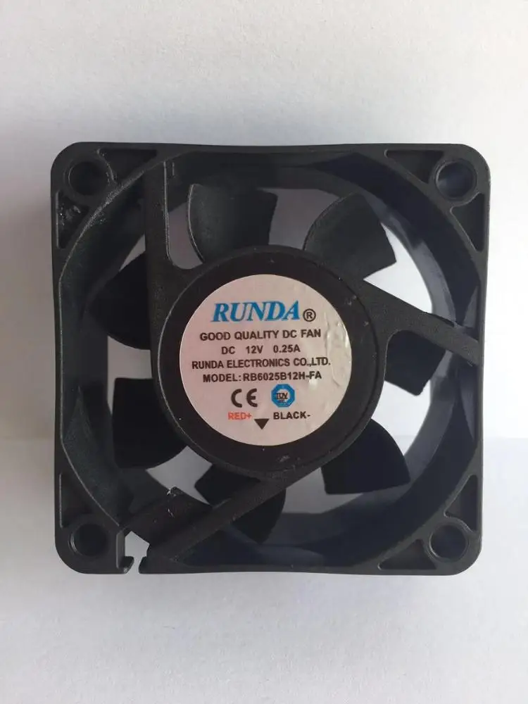 60mm 6025 60x60x25 small DC brushless UPS power and inverter cooler axial cooling fan 12V