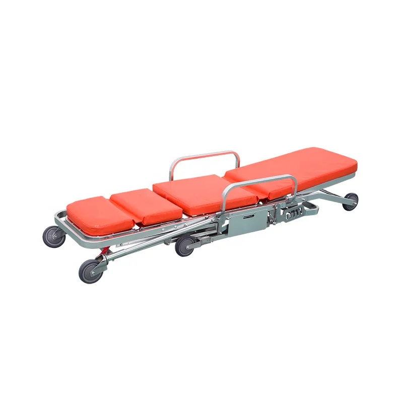 
2019 New Chair Stretcher with Adjustable Back for Ambulance 