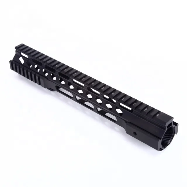 AR15 Parts 15inches Extra-Long Free Floating Keymod Picatinny Rail with Screw and Nut For Airsof Gun Hunting Equipment