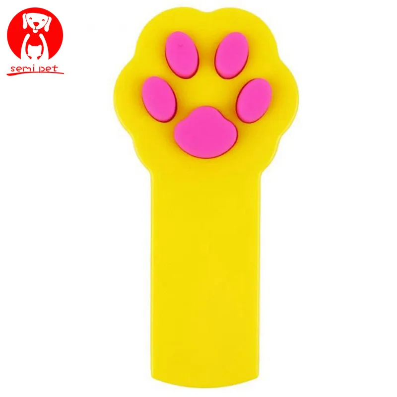 New Creative Cat Stick Toy Footprints Paw Print Cat Supplies Led Infrared Laser Funny Cat Pen