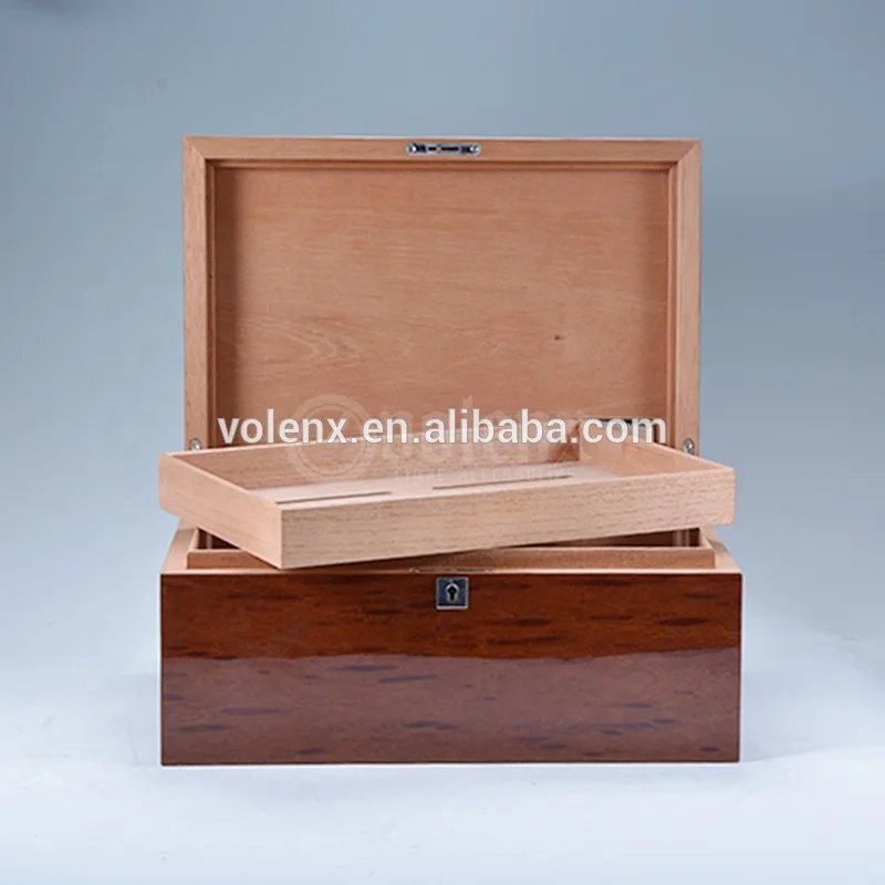 Newest homemade luxury cedar humidor for cigars