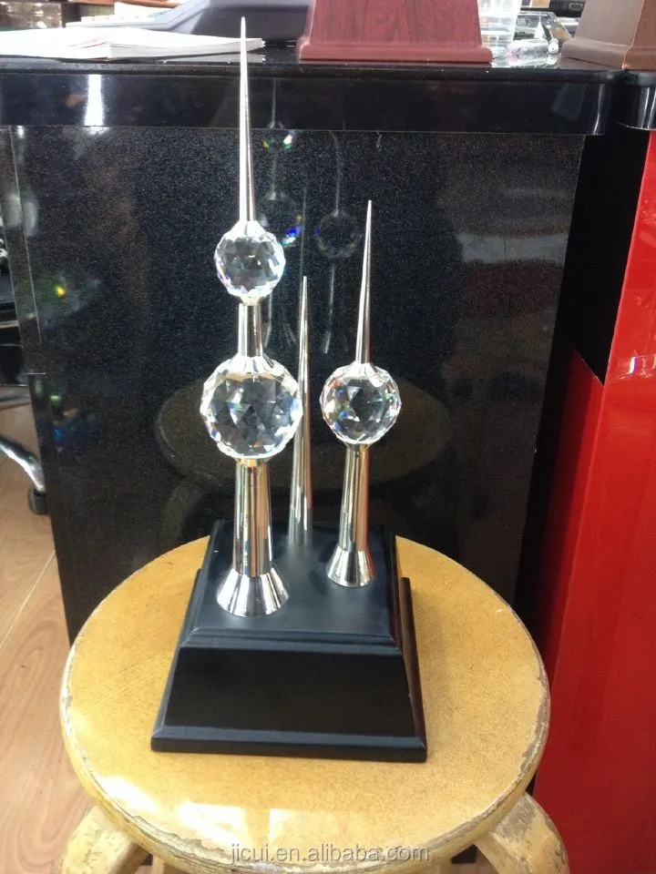Beautiful Design Crystal Building Model Kuwait Tower