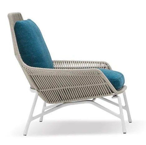 
fashionable Outdoor rattan chair with ottoman 